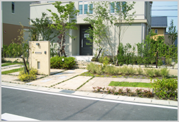 玄関前をきれいにしたい